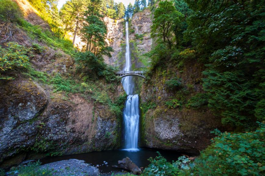 Multnomah waterfalls Portland