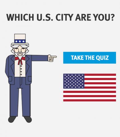 Which US city are you