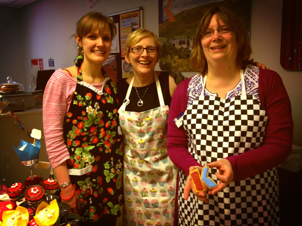 The Edinburgh staff swapped teaching for baking for the day!