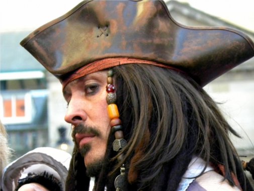 New Dictionary Words: Captain Jack Sparrow Lookalike